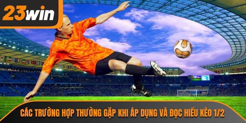 Các trường hợp thường gặp khi áp dụng và đọc hiểu kèo 1/2