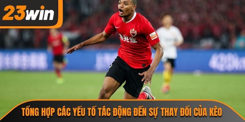 Tổng hợp các yếu tố tác động đến sự thay đổi của kèo